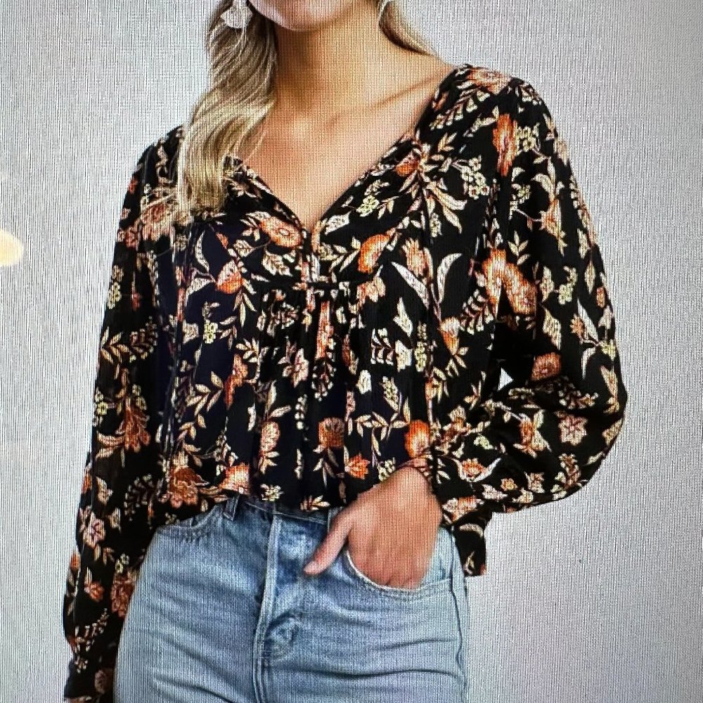 Billabong Desert Daze Front Tie Top